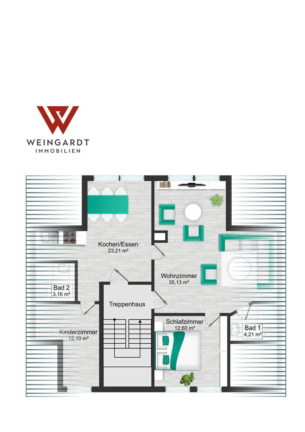 Immobilie in Kämpfelbach - Attraktives Mehrfamilienhaus in Kämpfelbach-Ersingen - gepflegt, flexibel nutzbar und gut angebunden - Bild 9