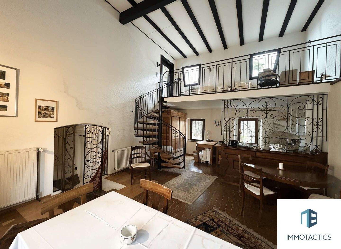 Immobilie in Dörrebach - Stilvolles Kulturanwesen mit Scheunenhaus, Gewölbekeller, idyllischem Garten & Eventbereich - Bild 17