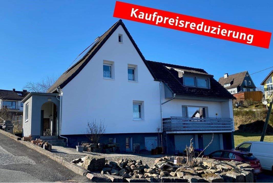 Immobilie in Bad Berleburg - Ortsrandlage! Einfamilienhaus mit großzügigem Grundstück - Bild 1