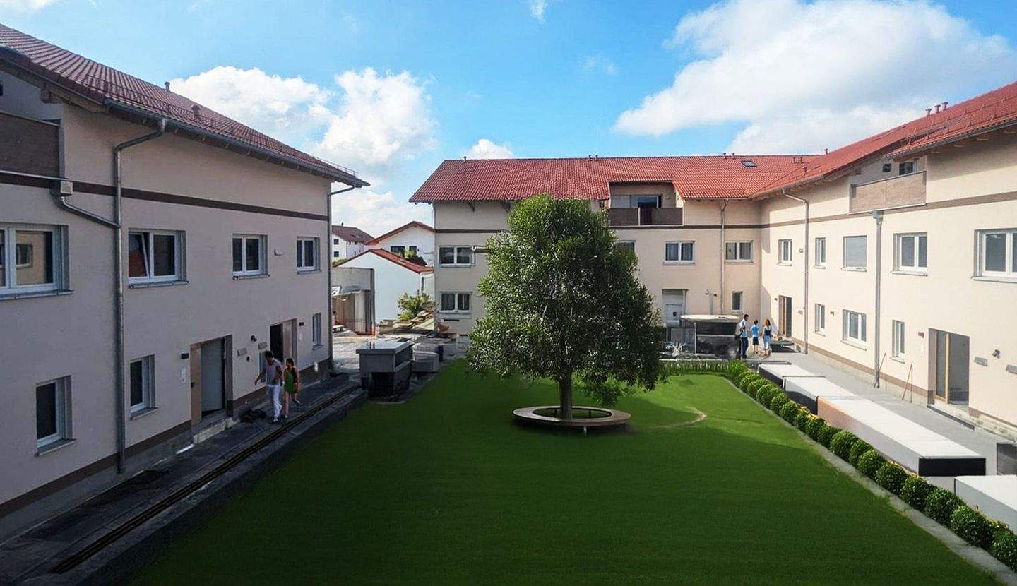 Immobilie in Feichten an der Alz - PROVISIONSFREI - Neubauwohnungen im Vierseithof Mankham: Whg. 17 - 2-Zi-Wohnung vor Alpen und Chiemsee - Bild 5