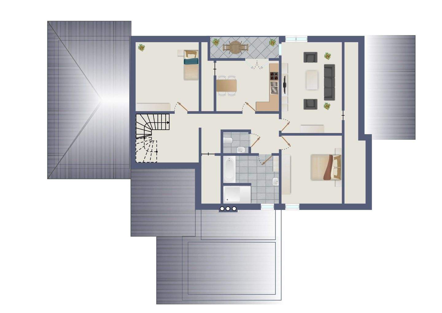 Immobilie in Wadersloh - Großzügiges Zweifamilienhaus in Wadersloh - Bild 19