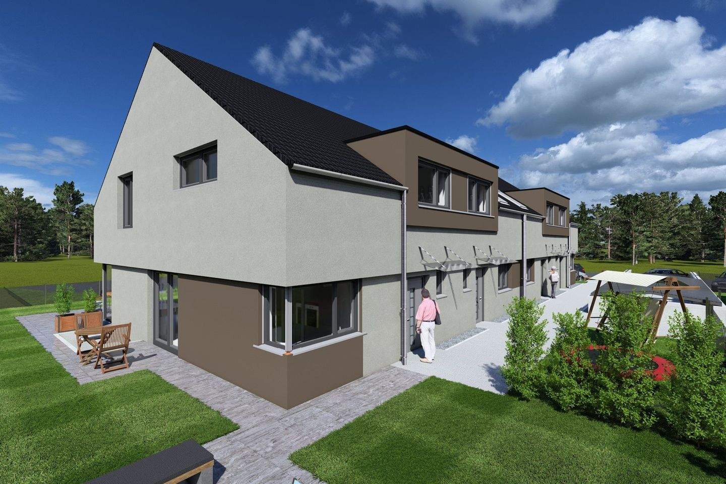 Immobilie in Bellenberg - Reihenhaus 3 als Ausbauhaus - Bild 3