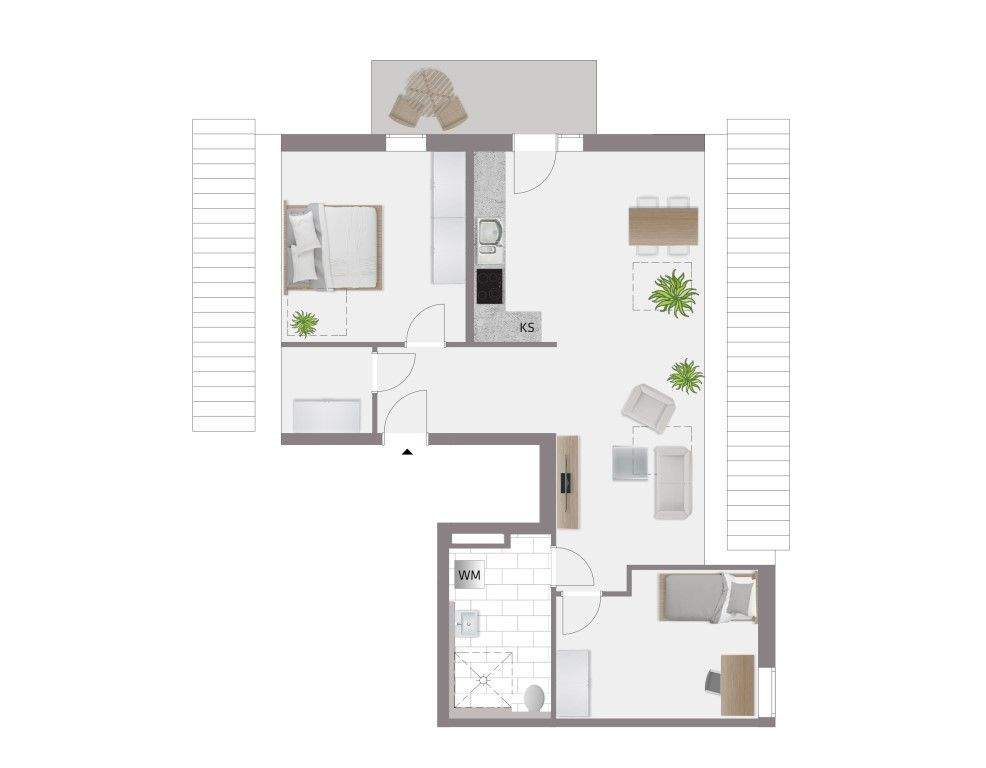 Immobilie in Prittriching - Wohnen mit Weitblick ab 60 Jahren in einem barrierefreien Wohnumfeld - Bild 4