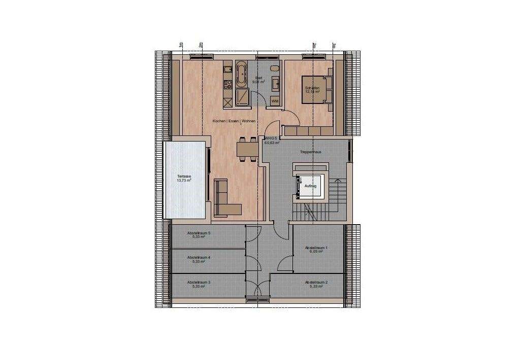 Immobilie in Lutzingen - Wohnen am Fuße des Goldbergs in Lutzingen! - Ihre neue Eigentumswohnung - Bild 5