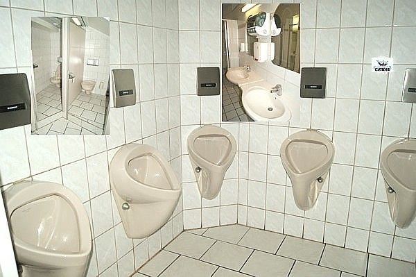 WC-Einblicke…
