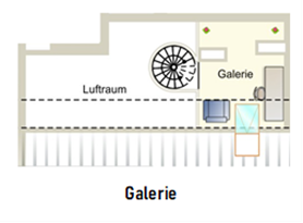 Grundriss Galerie Wohnung Nr. 8