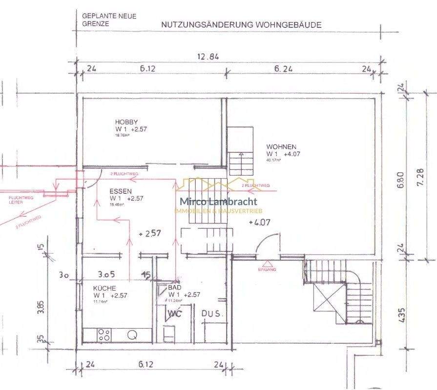 Immobilie in Breisach am Rhein - Maisonettewohnung mit   Doppelhauscharakter-Einzigartig. Individuell. Besonders. Zentral in Breisach - Bild 21
