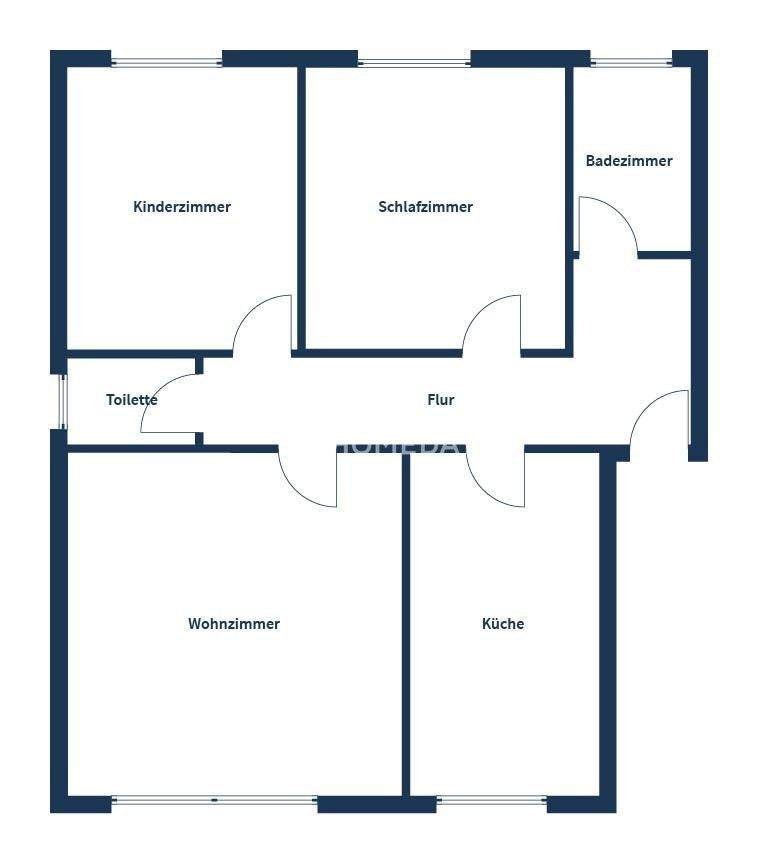 Immobilie in Söhlde - Gepflegte 3-Zimmer-Wohnung in ruhiger Lage mit Keller und Garage - Bild 8