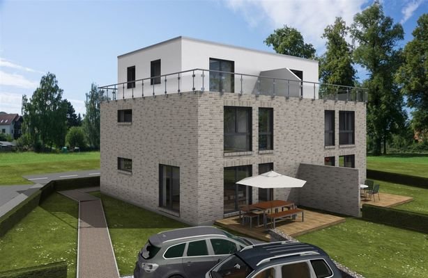 20230705_Doppelhaus 10.70 x14,40 m_3D Ansicht 04
