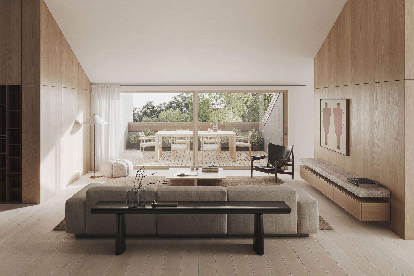 Immobilie in Waakirchen - Neubau: Besonders großzügige 4-Zimmer-Wohnung mit umlaufendem Balkon und Loggia - Bild 3