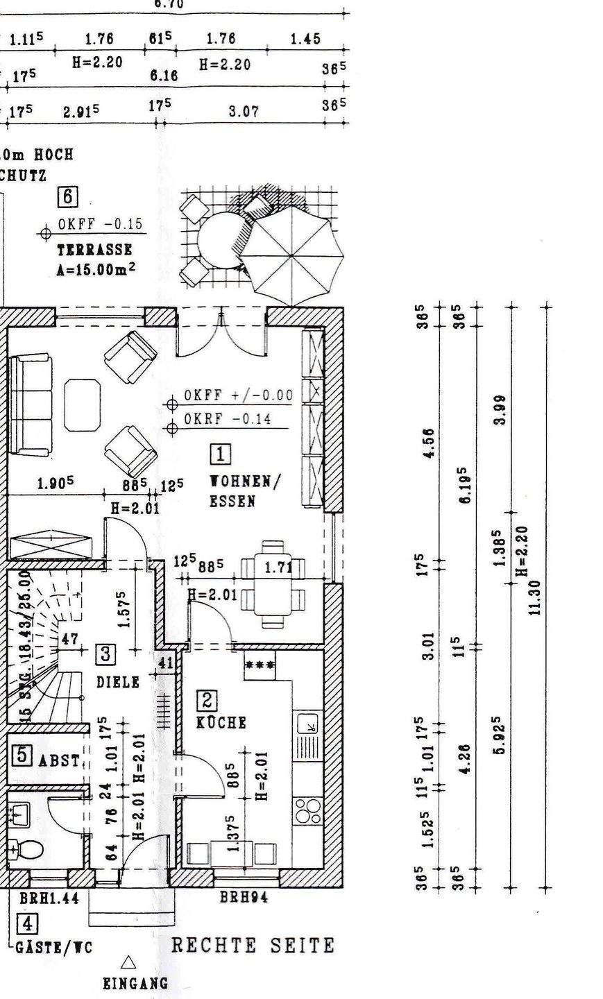 Immobilie in Elxleben - gemütliche DHH in 99334 Bittstädt mit Kamin, Terrasse, Photovoltaik, vermietet - Bild 1