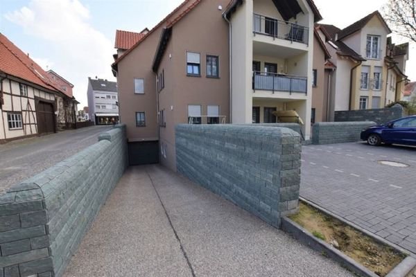 Zufahrt Tiefgarage
