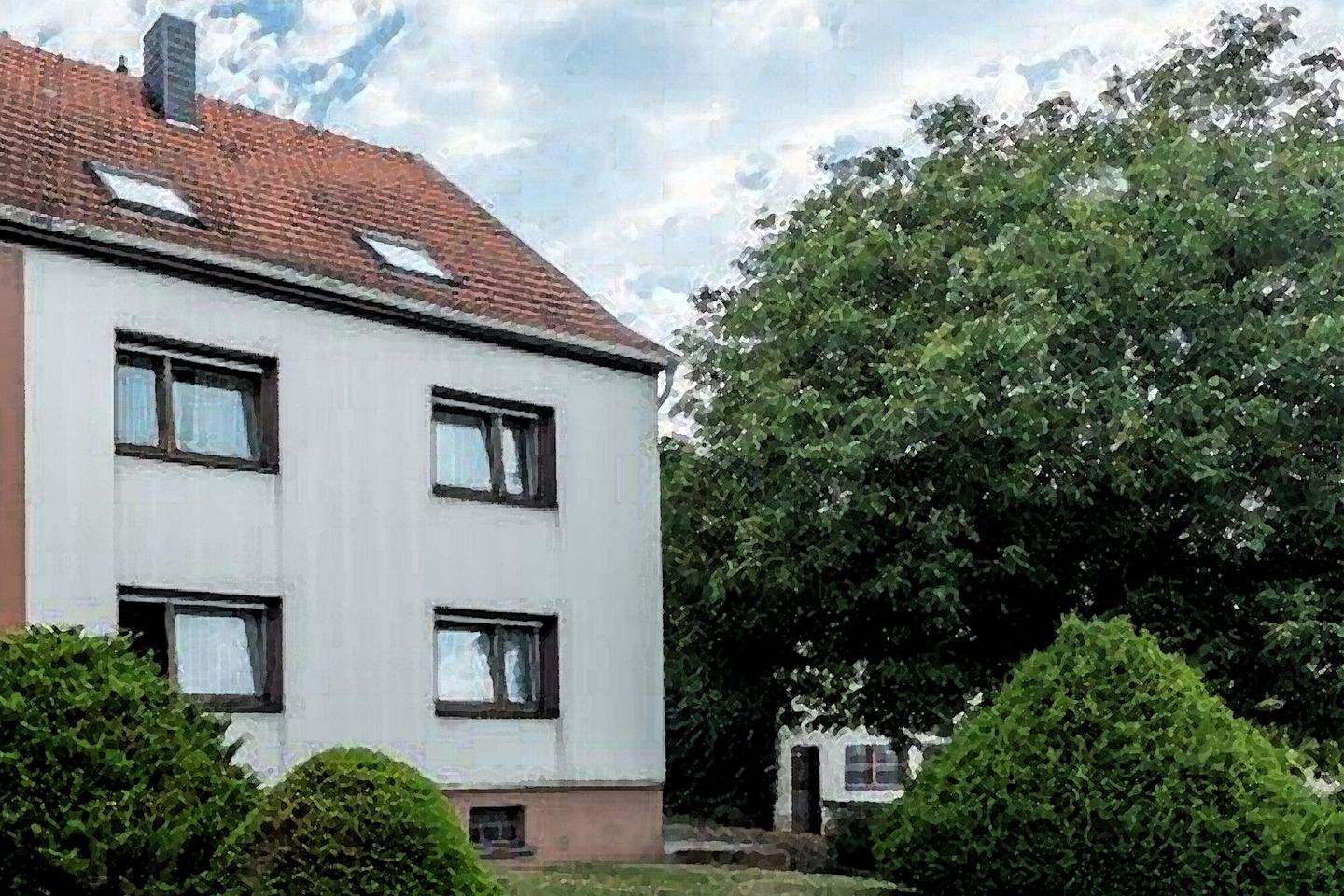 Immobilie in Losheim am See - 9.600 Quadratmeter lassen in Losheim an der Schachenstraße 12 und 14  Pferde wiehern - Bild 0