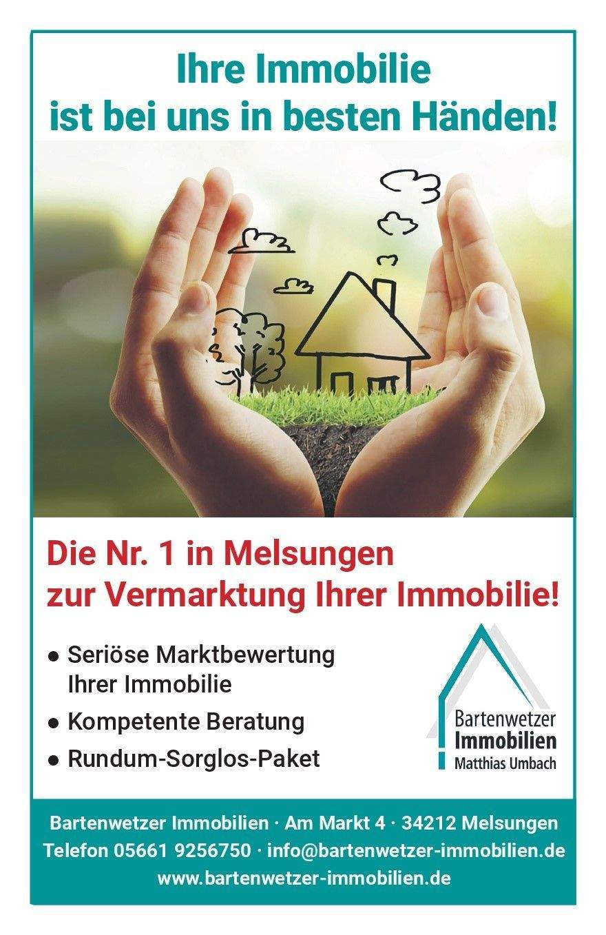 Immobilie in Felsberg - **Familie und Beruf unter einem Dach** Gepflegtes Zweifamilienwohnhaus mit Garage in Felsberg-Rhünda - Bild 8