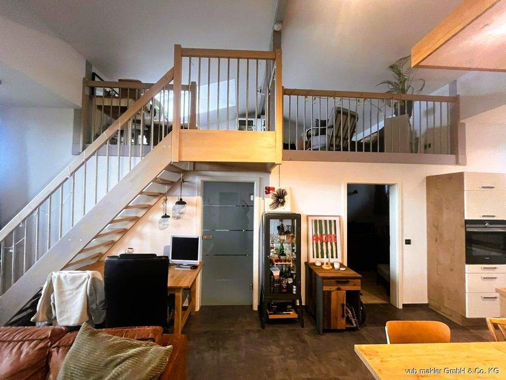 Immobilie in Pullenreuth - Charaktervolle Loftwohnung mit Galerie in energieoptimiertem Gebäude - Bild 1