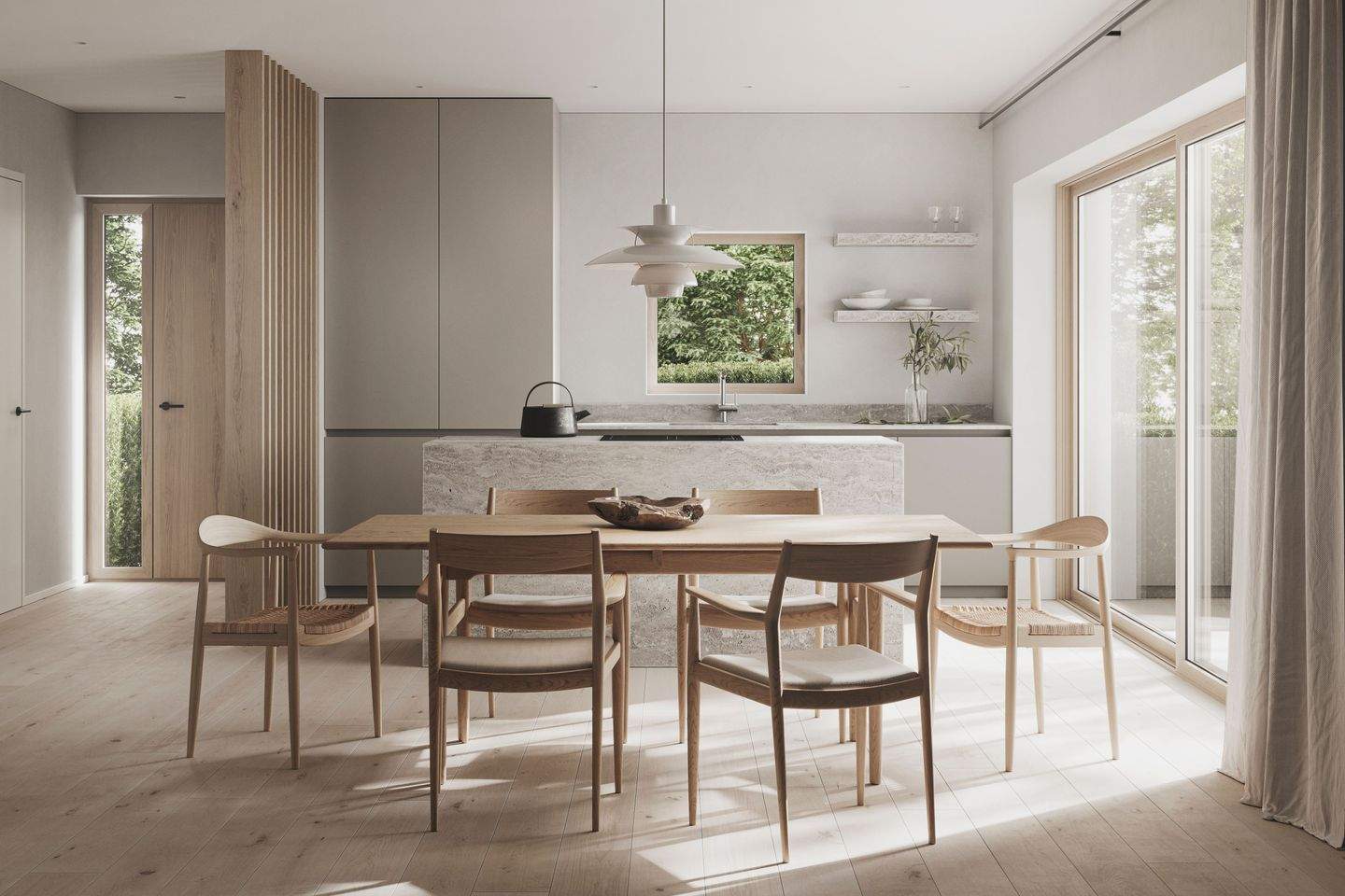 Immobilie in Waakirchen - Neubau: Ideal geschnittene 3-Zimmer-Gartenwohnung mit Haus-im-Haus-Ambiente - Bild 2