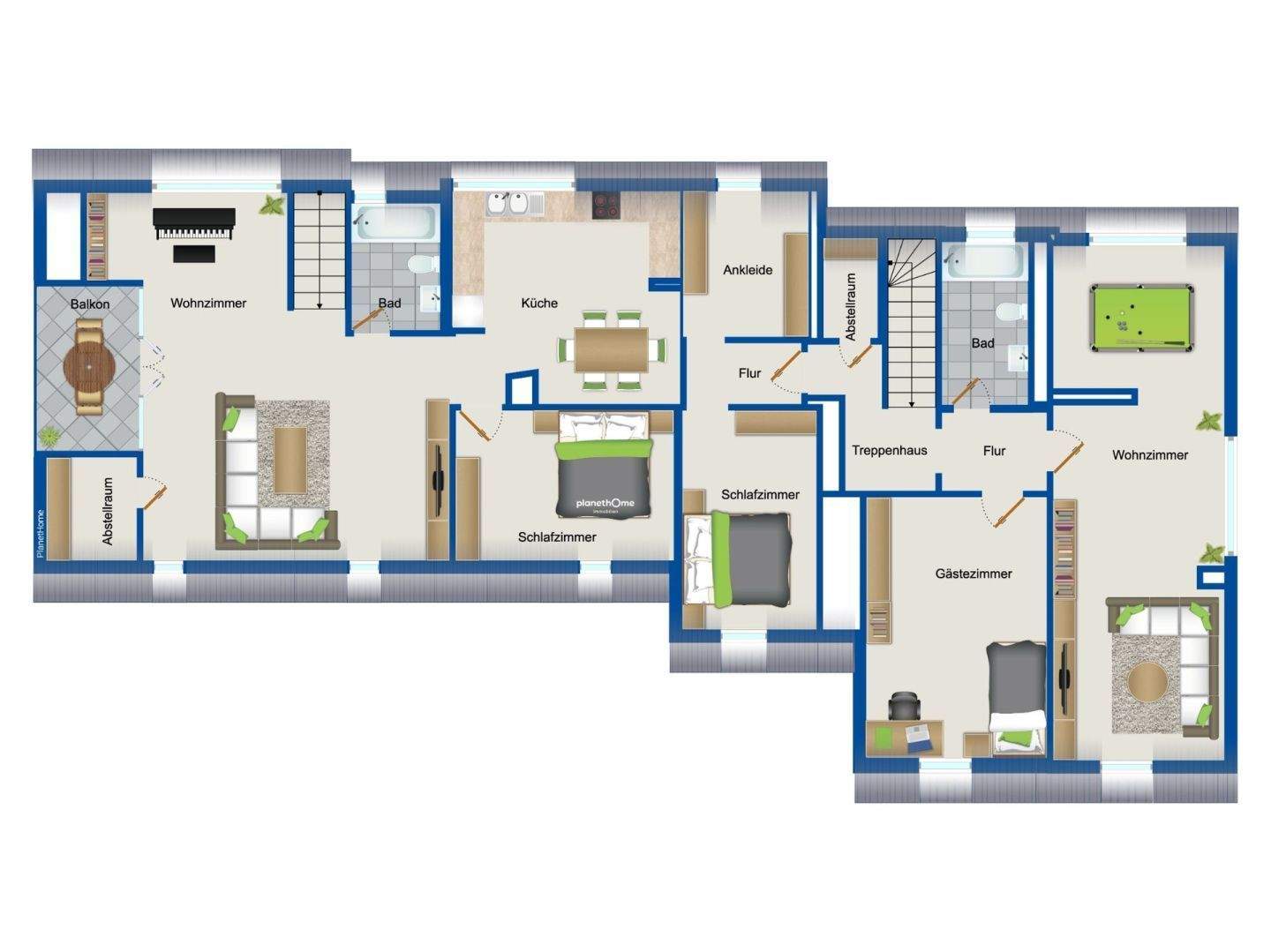 Immobilie in Bad Sulza - Saniertes Mehrfamilienhaus in Wormstedt - Saaleplatte - Bild 25