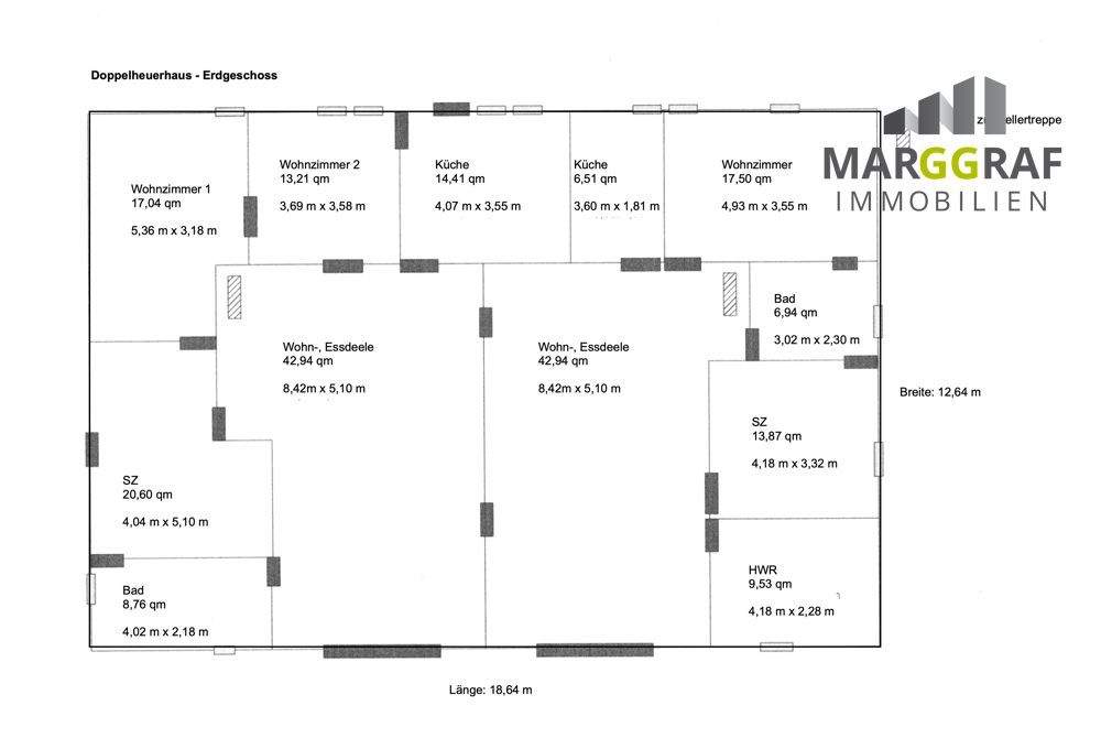 Immobilie in Herford - Denkmalgeschützter, äußerst seltener Doppel-Fachwerkkotten/ Heuerlingshaus in wunderschöner Alleinlage! - Bild 22