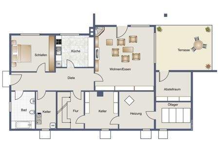 Immobilie in Kulmbach - Ein Haus zum Glücklichsein! Beste Lage - super Aussicht! - Bild 42