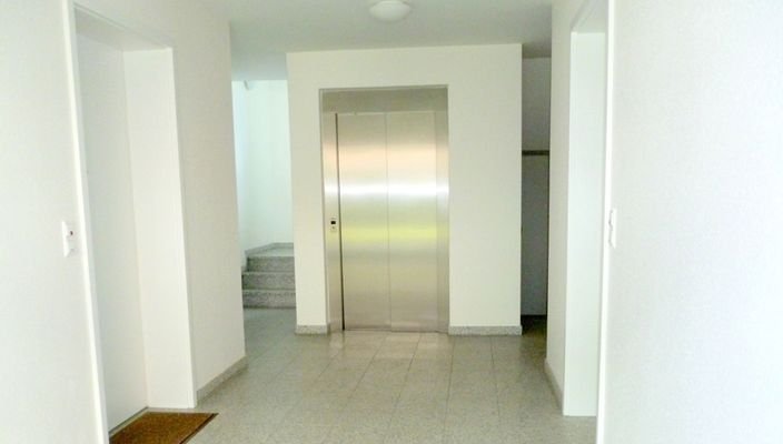Eingangsbereich / Treppenhaus mit Aufzug