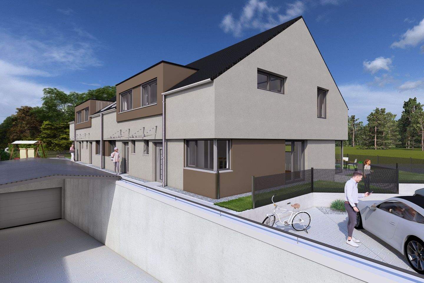 Immobilie in Bellenberg - Reihenhaus 3 als Ausbauhaus - Bild 0