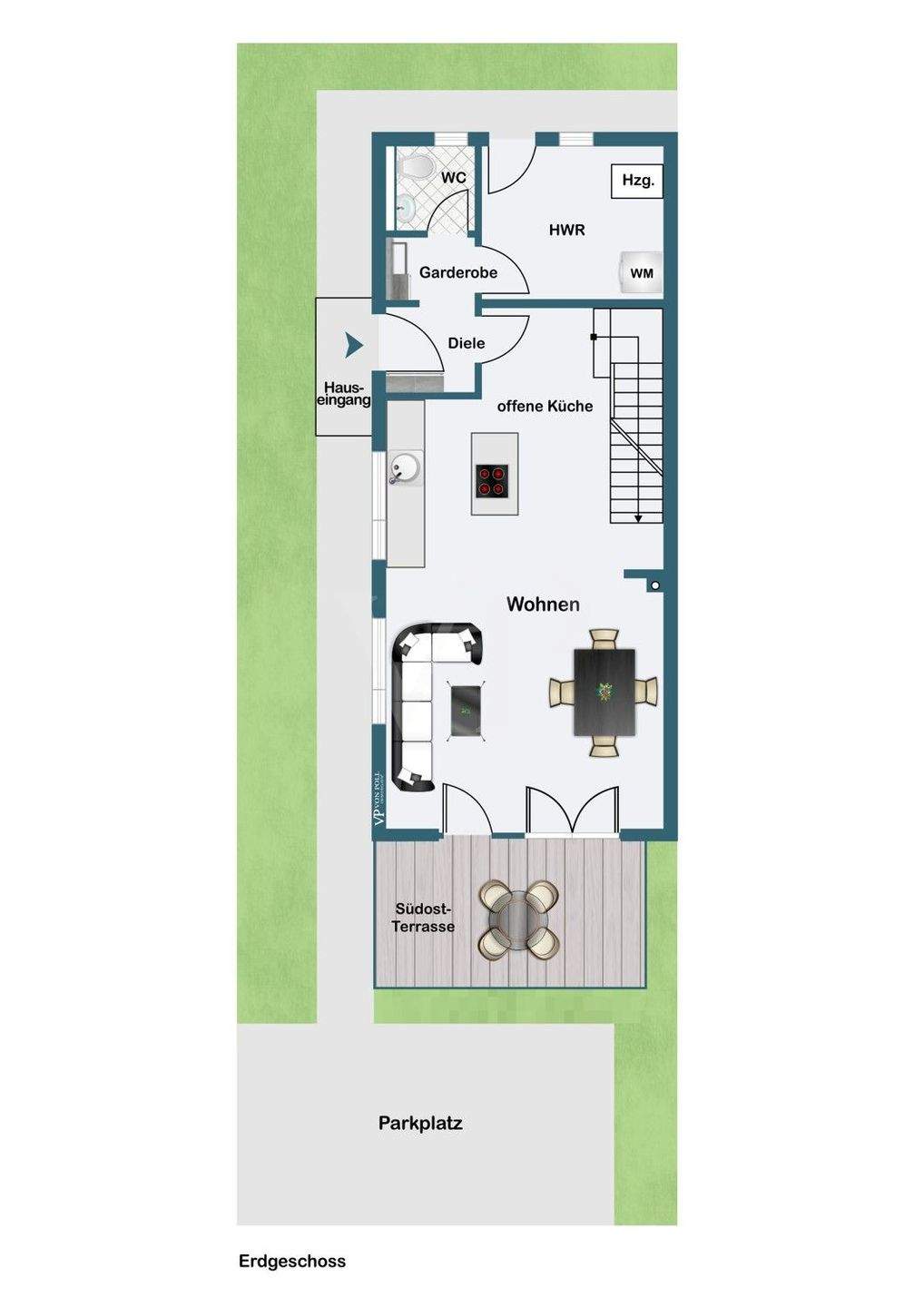 Immobilie in Echem - Stilvolle Doppelhaushälfte mit hochwertiger Ausstattung und energieeffizientem Wohnkomfort - Bild 27