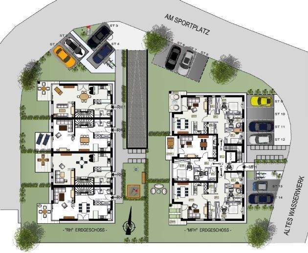 Immobilie in Bellenberg - Reihenhaus 3 als Ausbauhaus - Bild 8