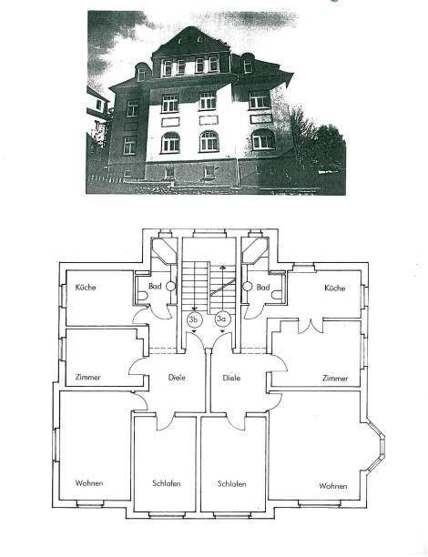 Immobilie in Schneeberg - 3-Zimmerwhg mit Holzboden liebevoll angelegtem Garten - Bild 0