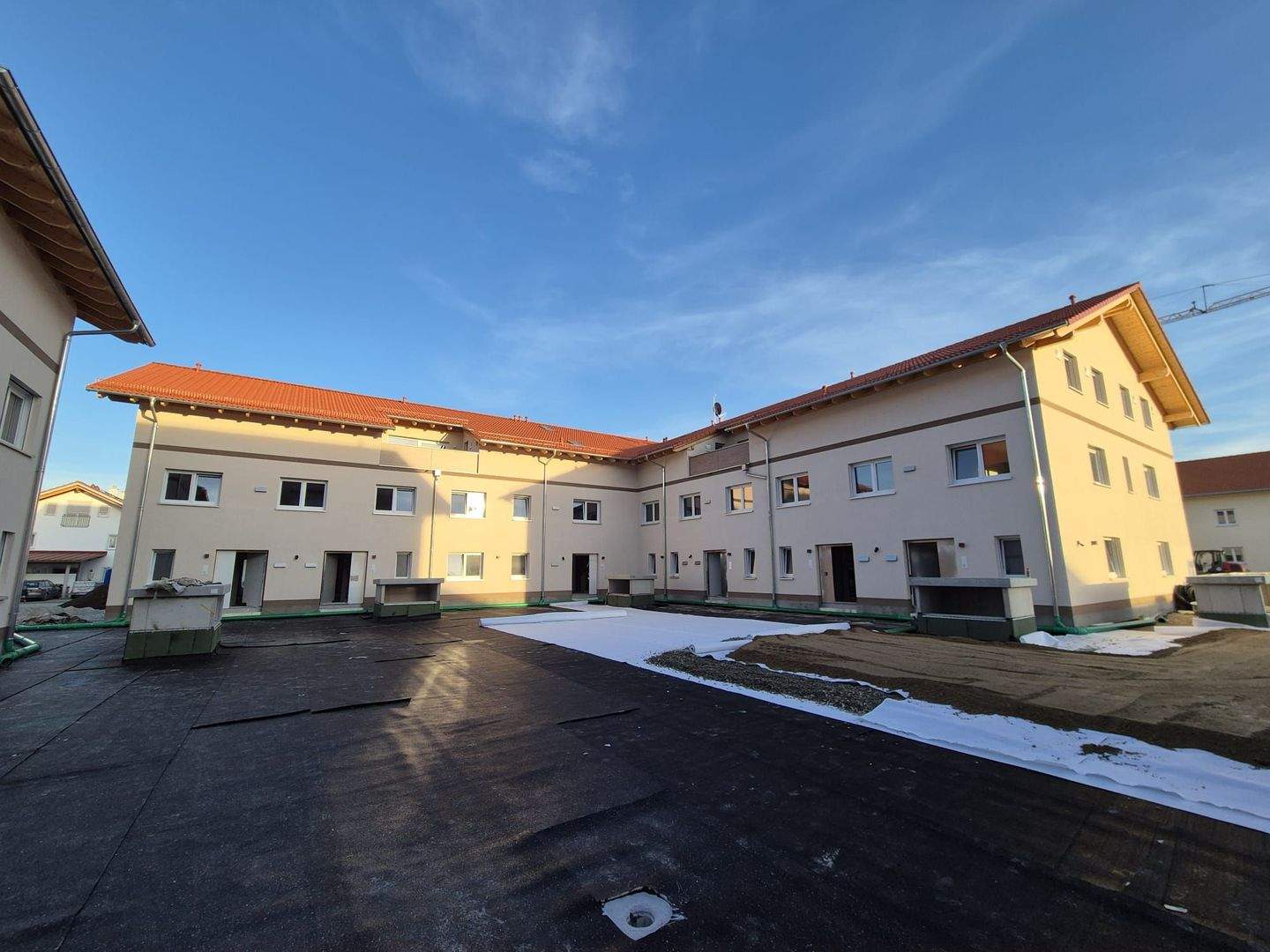 Immobilie in Feichten an der Alz - PROVISIONSFREI - Neubauwohnungen im Vierseithof Mankham: Whg. 17 - 2-Zi-Wohnung vor Alpen und Chiemsee - Bild 4