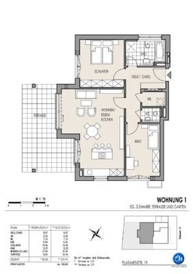 Wohnung 1 - Erdgeschoss