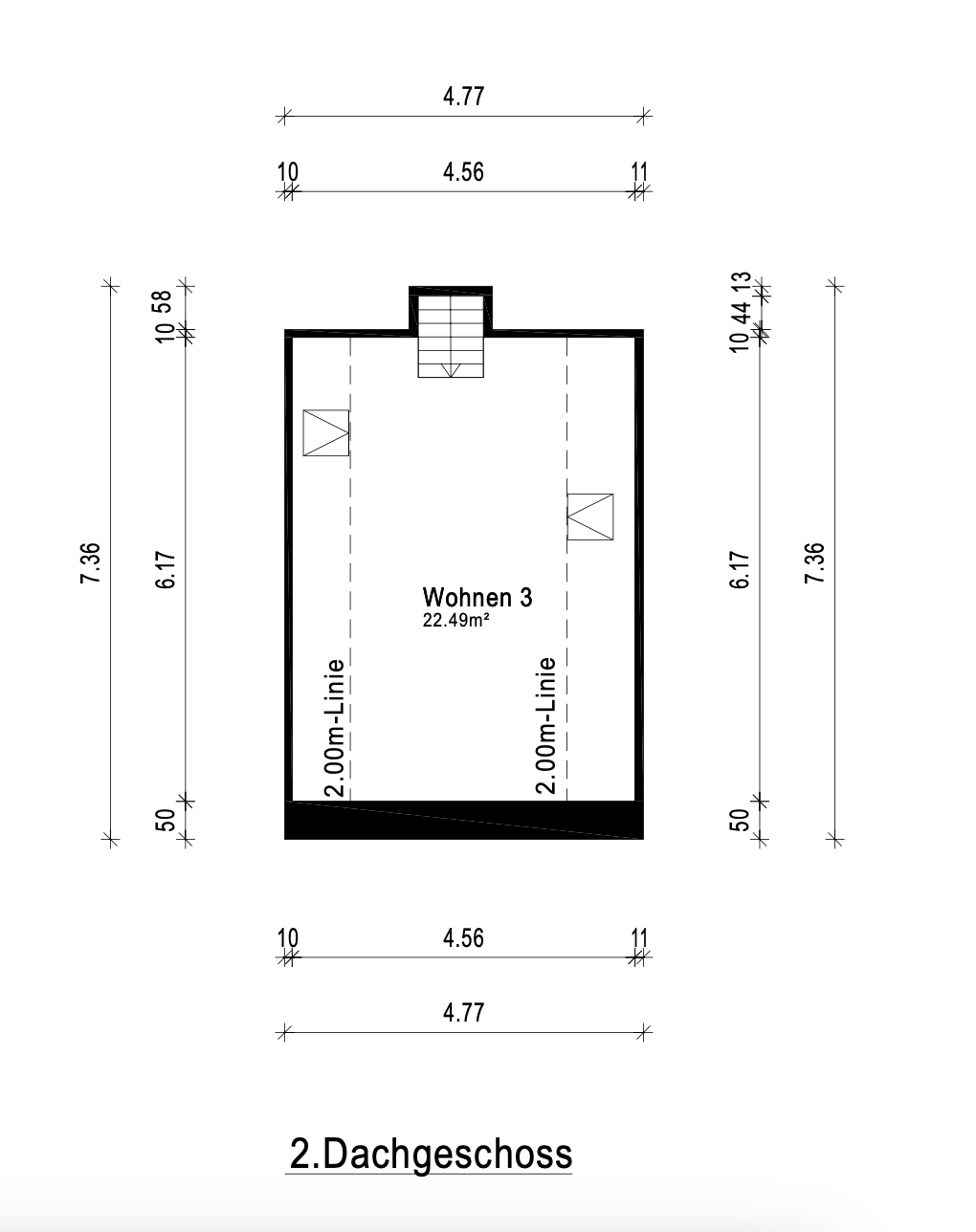 Immobilie in Kröpelin - 3-Raum-Maisonette Dachgeschoss mit eigenem Garten im Gutshaus Jennewitz / Nähe Kühlungsborn - Bild 14