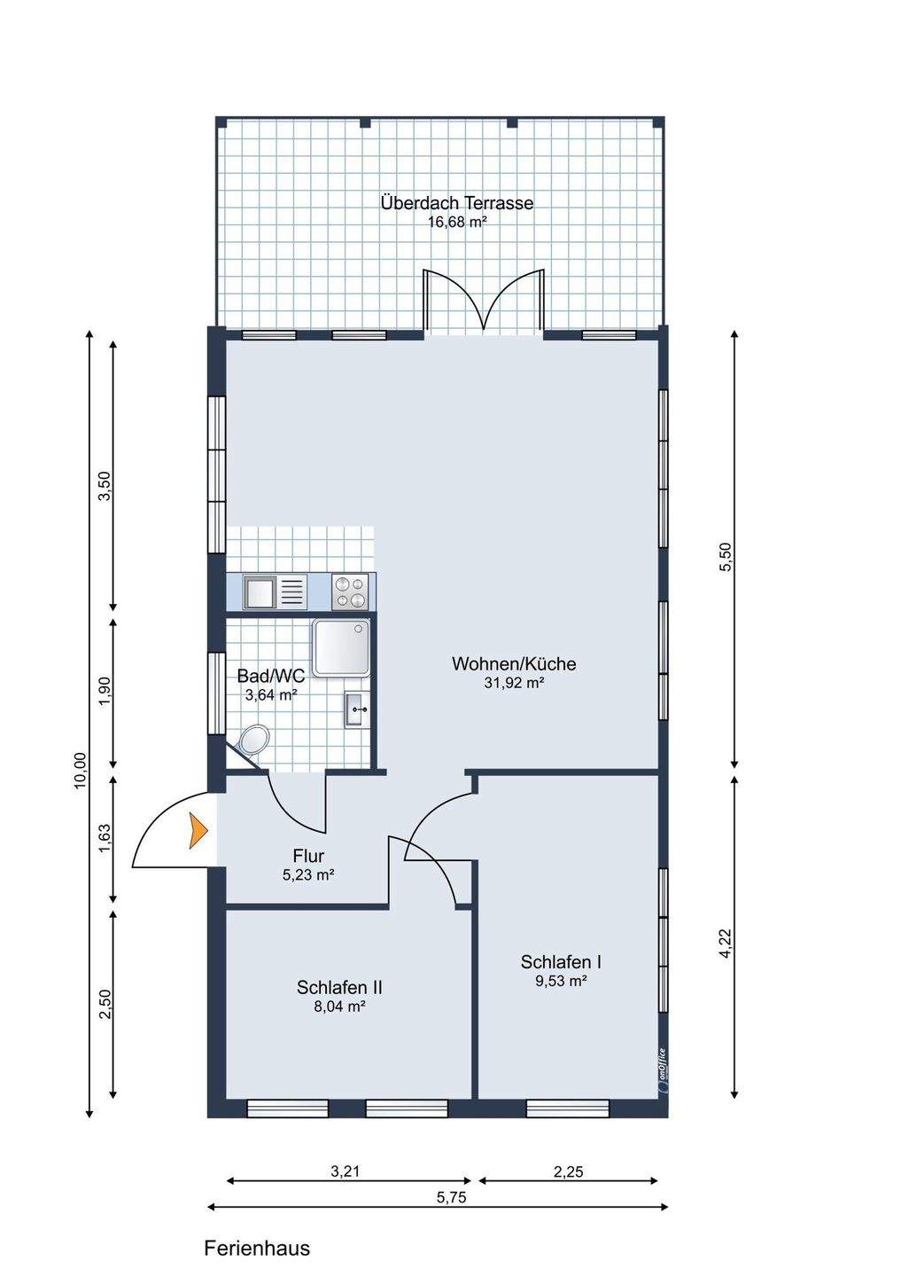 Immobilie in Goldberg - Faktor 5,9! - Ferienensemble in den Seewiesen von Langenhagen - Bild 10
