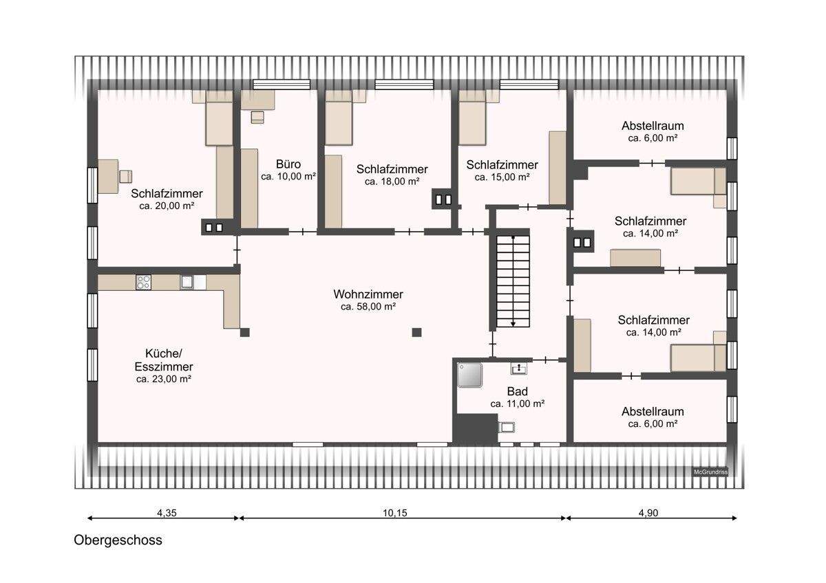 Immobilie in Harpstedt - Arbeiten und Wohnen unter einem Dach.    Geschäfts- und Wohnhaus in Toplage in Harpstedt zu verkaufen. - Bild 22