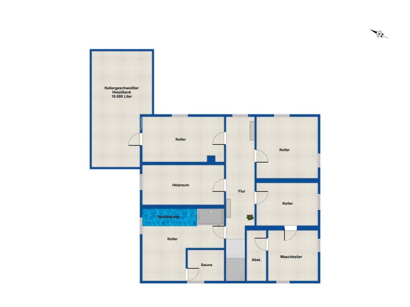 Immobilie in Mistelbach - Leben mit Stil auf repräsentativen Anwesen mit parkähnlicher Außenanlage südwestlich von Bayreuth - Bild 17