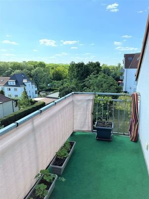 Balkon mit Weitblick (Bild vom Sommer 2023)