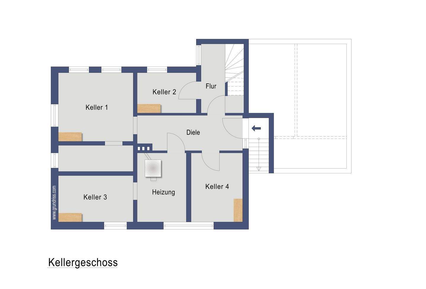 Immobilie in Tostedt - Grosses Einfamilienhaus mit Garage und riesigem Garten in guter Lage von Tostedt - Bild 33