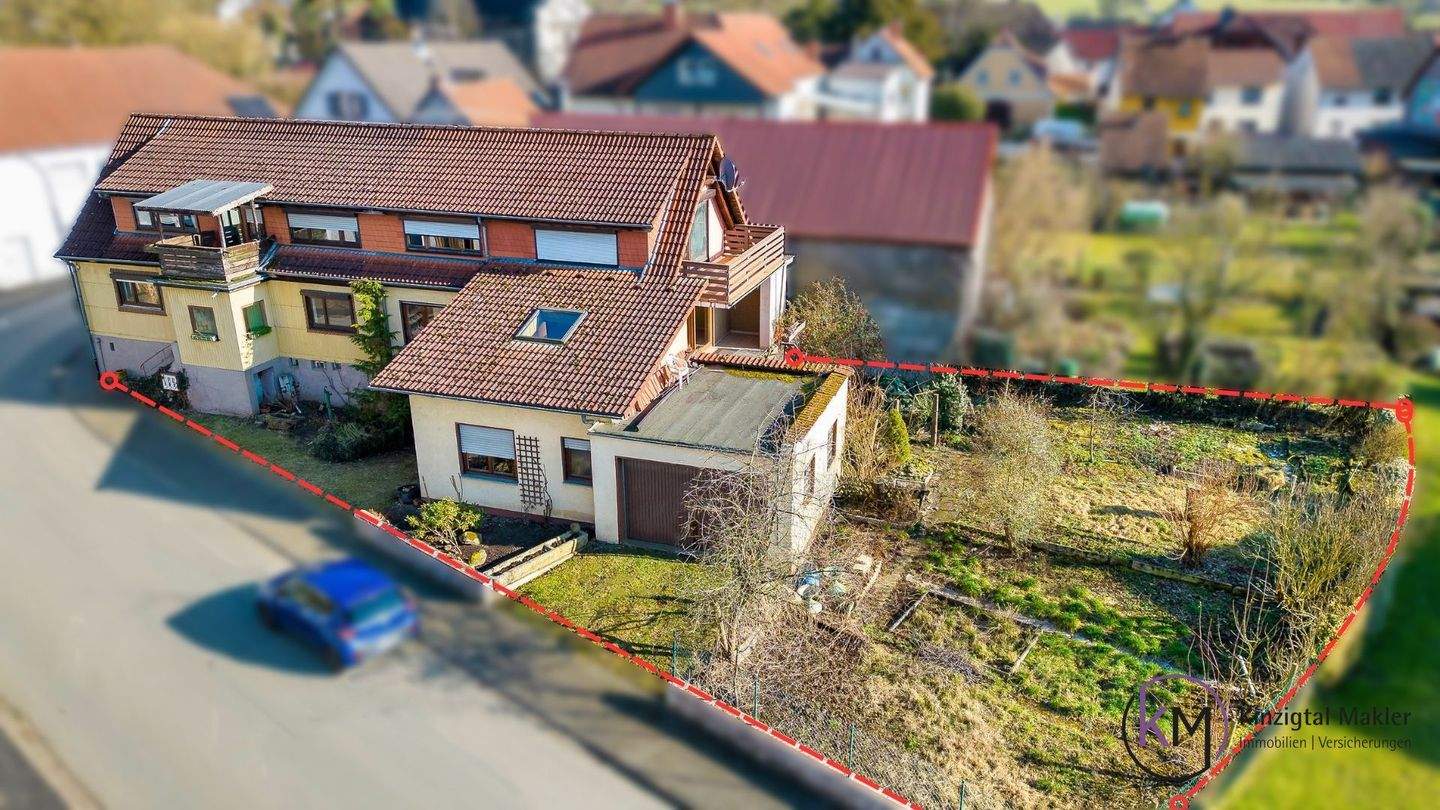 Immobilie in Bad Soden-Salmünster - ++ PROVISIONSFREI ++ "ENTFALTEN SIE IHRE WOHNTRÄUME" Großzügiges Mehrgenerationenhaus mit Gestaltungsspielraum! - Bild 2