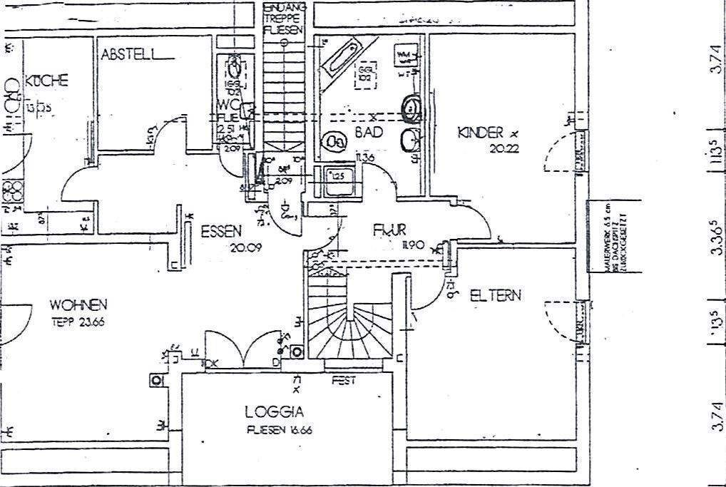 Immobilie in Graben - Großzügige Maisonette-Wohnung mit Südbalkon in ruhiger Lage - Bild 15