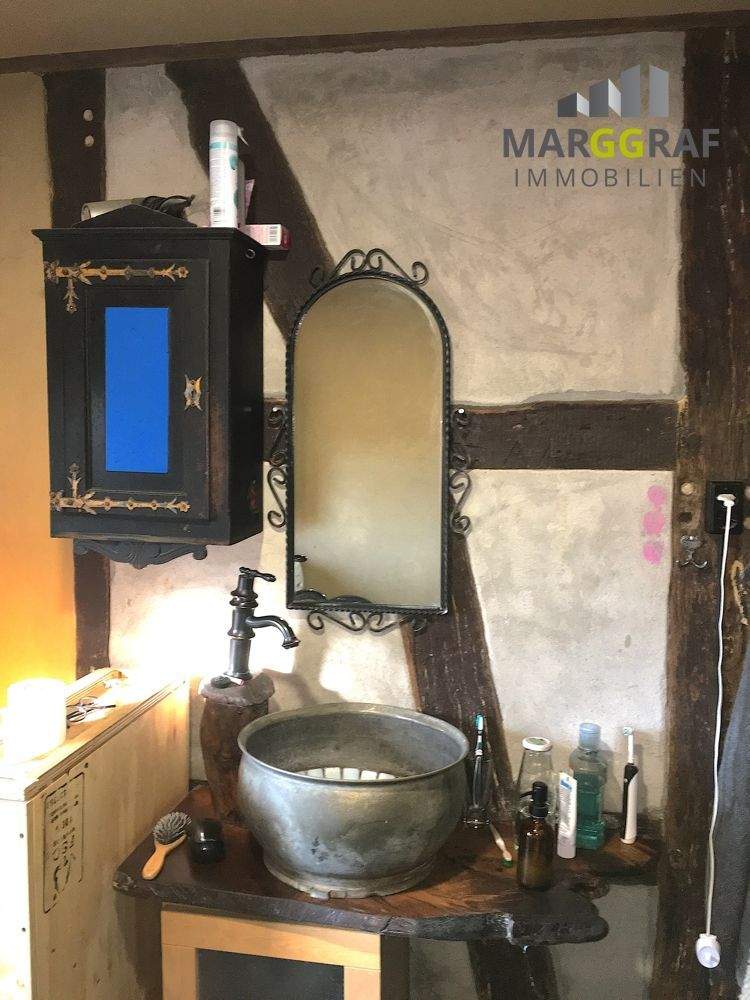 Immobilie in Herford - Denkmalgeschützter, äußerst seltener Doppel-Fachwerkkotten/ Heuerlingshaus in wunderschöner Alleinlage! - Bild 12