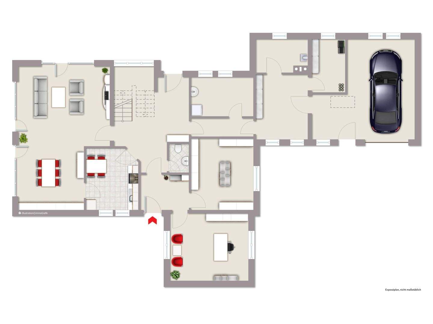 Immobilie in Scheeßel - Wohntraum in Scheeßel - Großzügiges Haus zum Wohlfühlen mit vielseitiger Nutzung - Bild 13