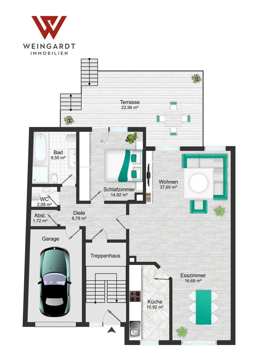Immobilie in Kämpfelbach - Attraktives Mehrfamilienhaus in Kämpfelbach-Ersingen - gepflegt, flexibel nutzbar und gut angebunden - Bild 10
