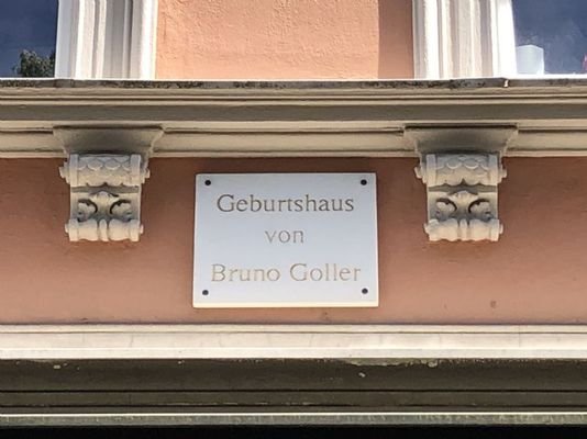 Geburtshaus Bruno Goller 