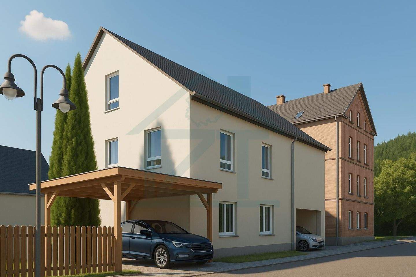 Immobilie in Berga/Elster - Wohnhaus mit Einliegerwohnung und Werkstatt, inkl. Nebengebäude, inkl. 698 m² Grundstück in Berga - Bild 0